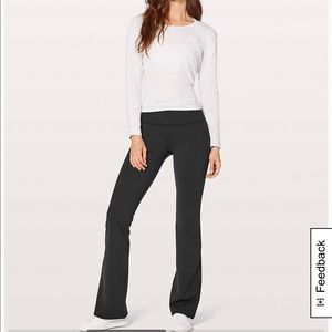 Mid-Rise Lululemon Yoga Pants - size 2